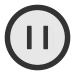 Pause Circle SVG Icon